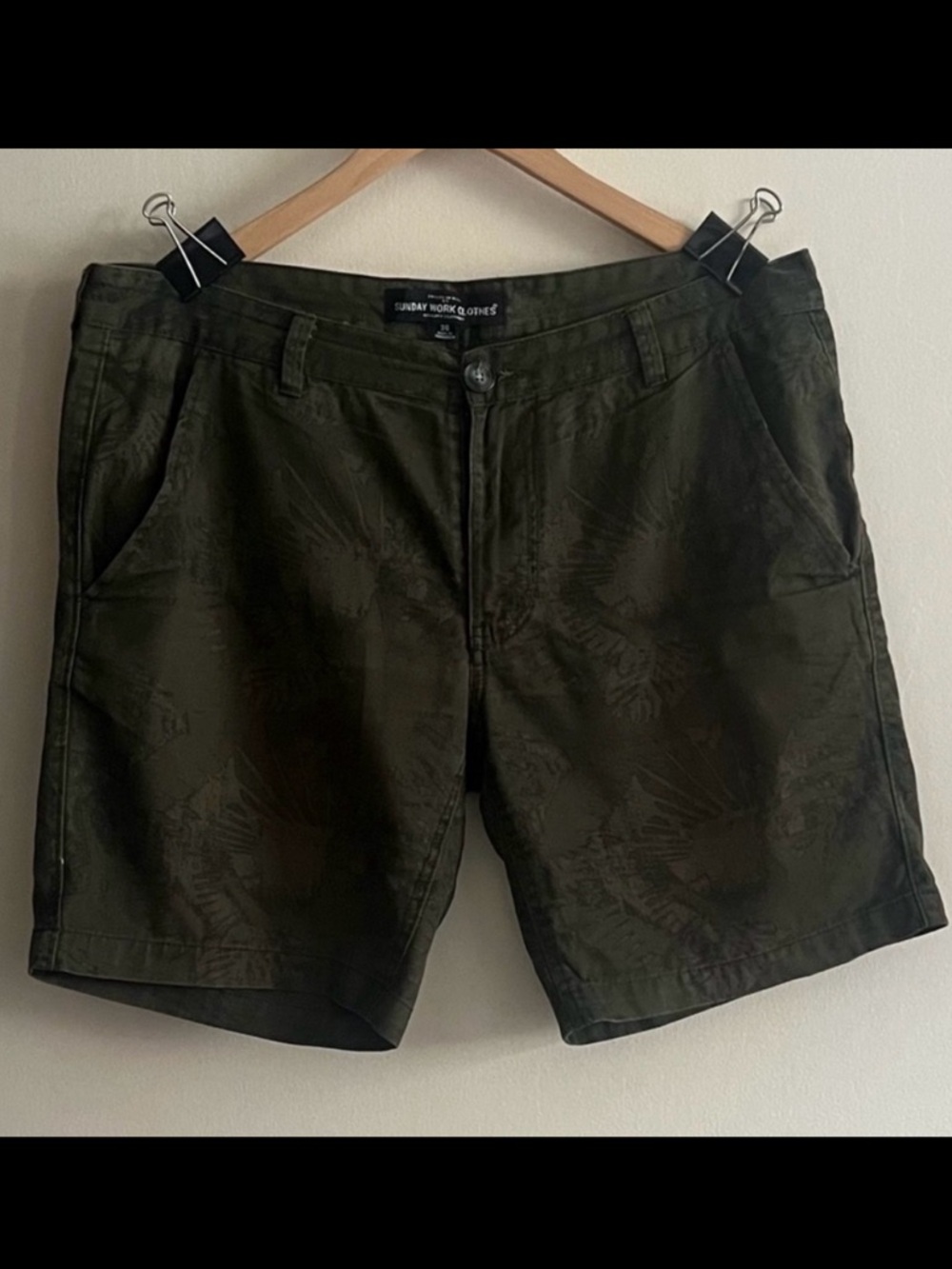 Sunday Work Clothes Tropical Chino Shorts